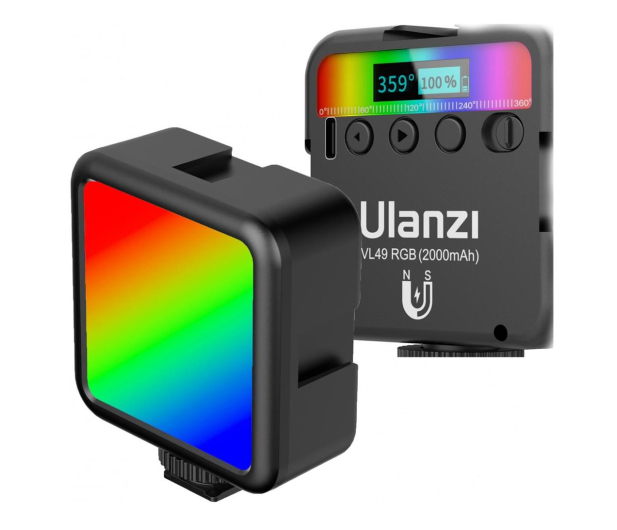 Ulanzi VL49 - RGB, WB (2500K - 9000K) - 1233354 - zdjęcie 6